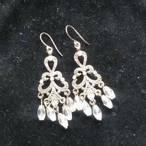 Marqisite Chandelier Earrings